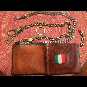 Dolce & Gabbana Men’s Wallet & Chain